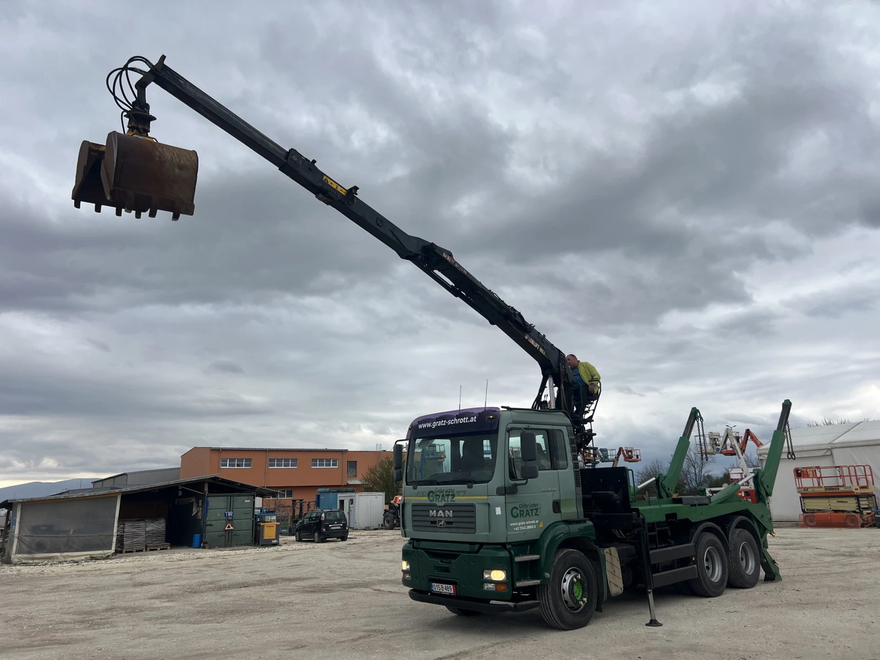 Man Tga 6х4, Кран-Z, Мултилифт - Camion multibenne, Camion grue: photos 2 Man Tga 6х4, Кран-Z, Мултилифт - Camion multibenne, Camion grue: photos 2