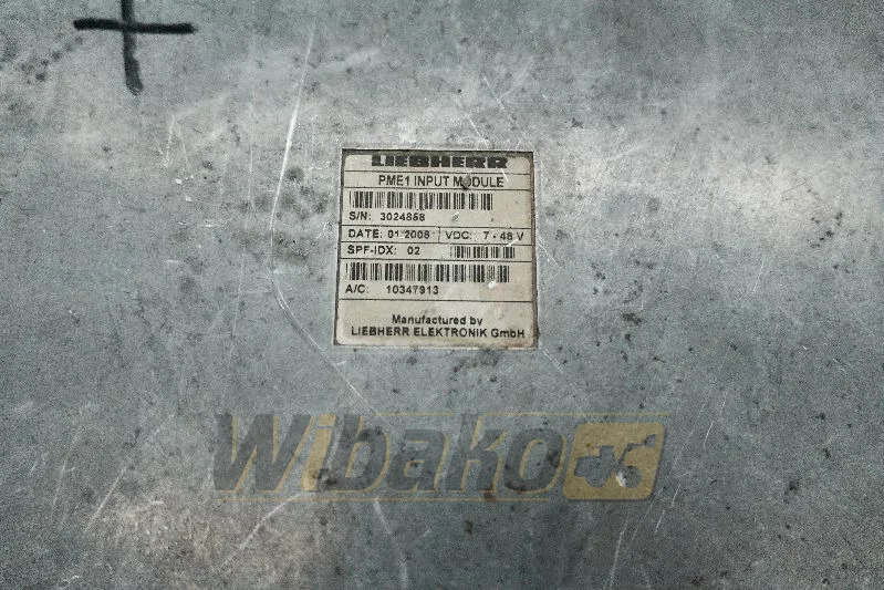 Liebherr PME1 10347913 - Bloc de gestion pour Engins de chantier: photos 2 Liebherr PME1 10347913 - Bloc de gestion pour Engins de chantier: photos 2