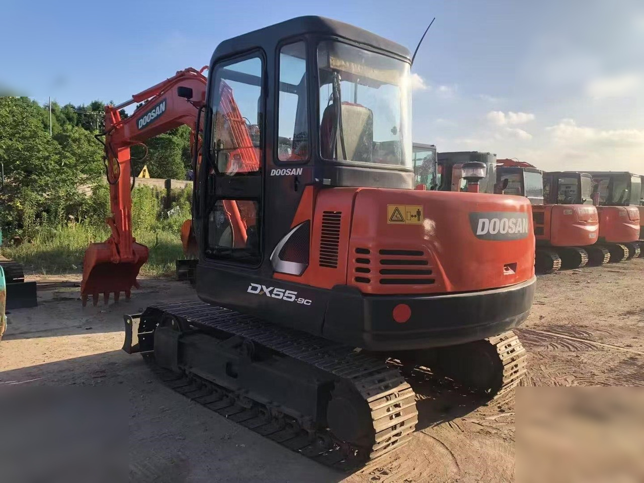DOOSAN DH55-V - Mini pelle: photos 3 DOOSAN DH55-V - Mini pelle: photos 3