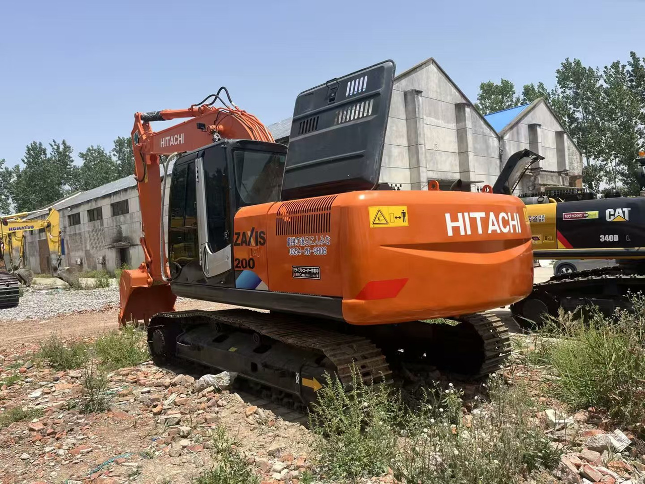 HITACHI ZX200 - Pelle sur chenille: photos 5 HITACHI ZX200 - Pelle sur chenille: photos 5