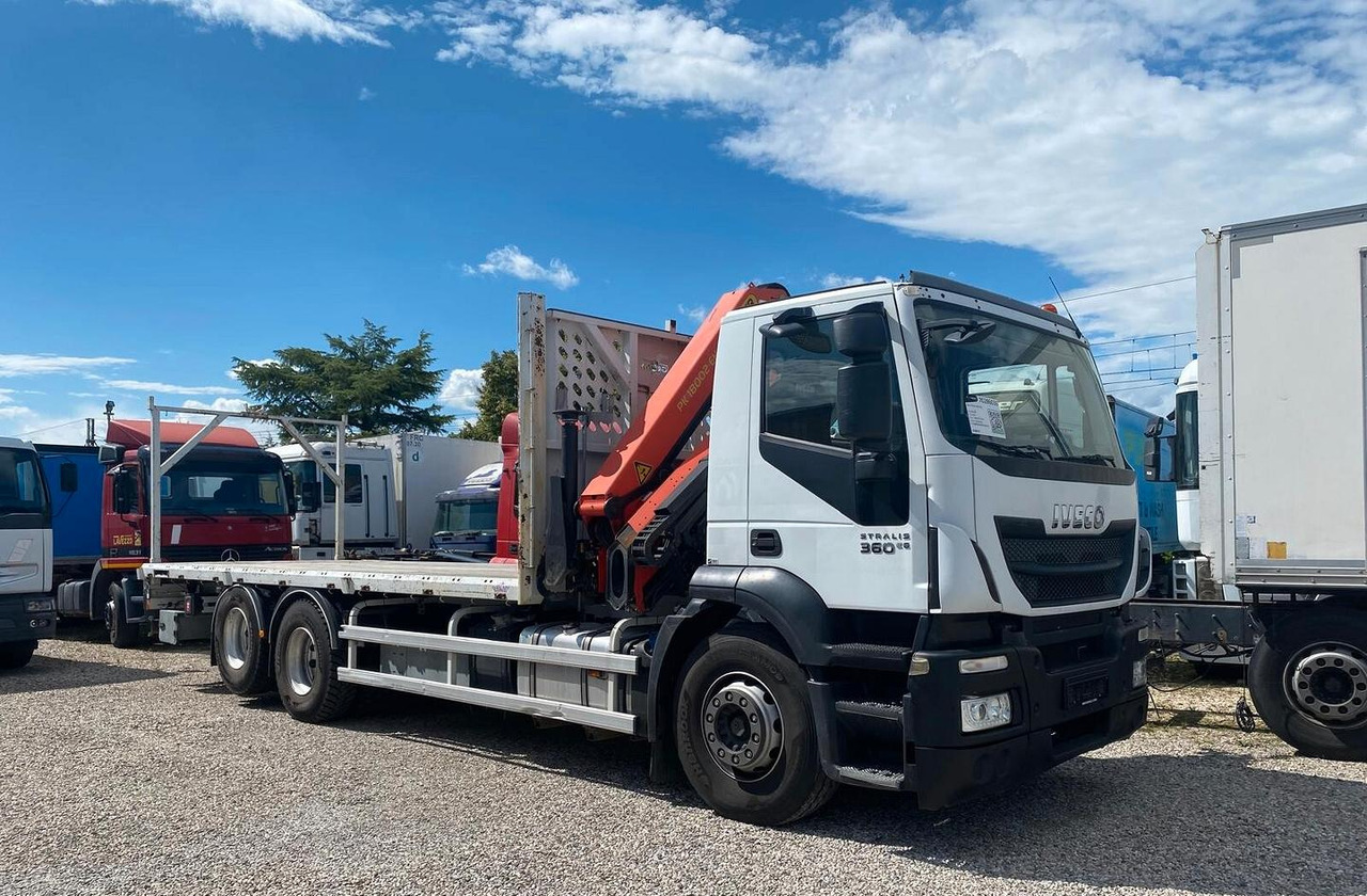 IVECO STRALIS AD260S36 CASSONE FISSO E GRU - Autre matériel: photos 2 IVECO STRALIS AD260S36 CASSONE FISSO E GRU - Autre matériel: photos 2