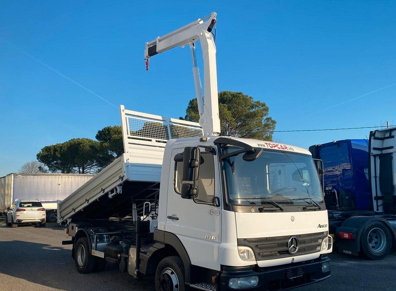 MERCEDES 816 ATEGO RIBALTABILE E GRU - Camion benne, Camion grue: photos 3 MERCEDES 816 ATEGO RIBALTABILE E GRU - Camion benne, Camion grue: photos 3