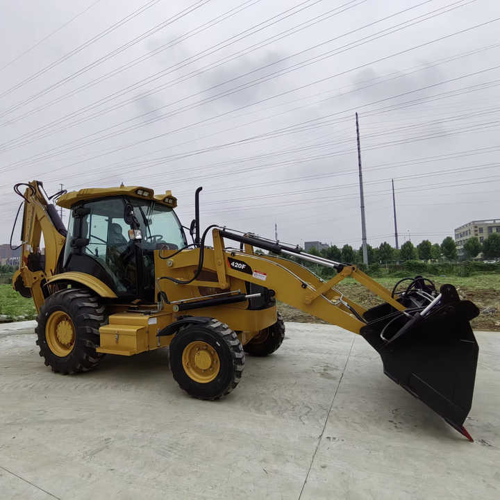 Cheap Prices Good Condition High Performance CAT 420F Used Backhoe Loader for Sale - Tractopelle: photos 1 Cheap Prices Good Condition High Performance CAT 420F Used Backhoe Loader for Sale - Tractopelle: photos 1