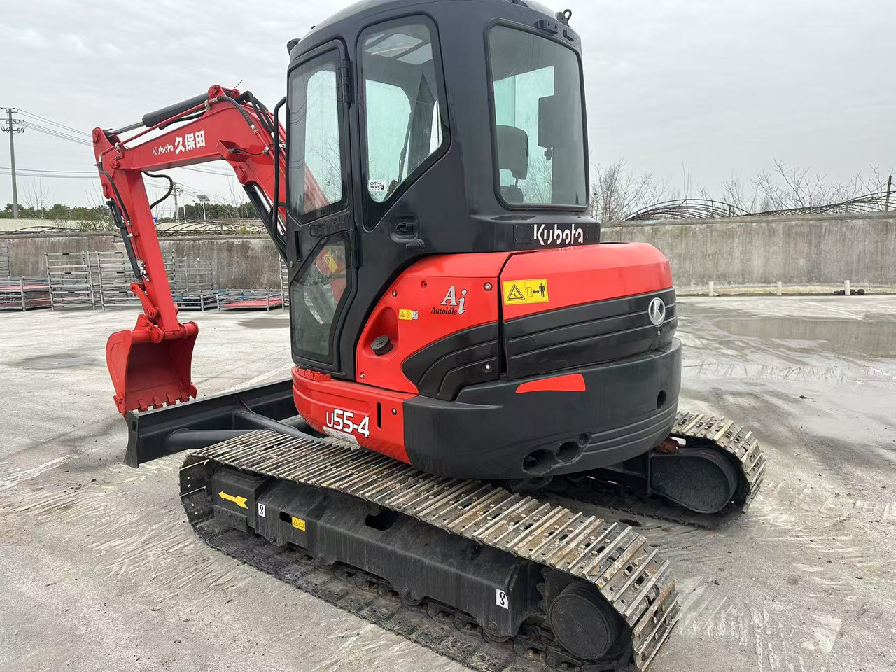 KUBOTA U55 - Mini pelle: photos 2 KUBOTA U55 - Mini pelle: photos 2