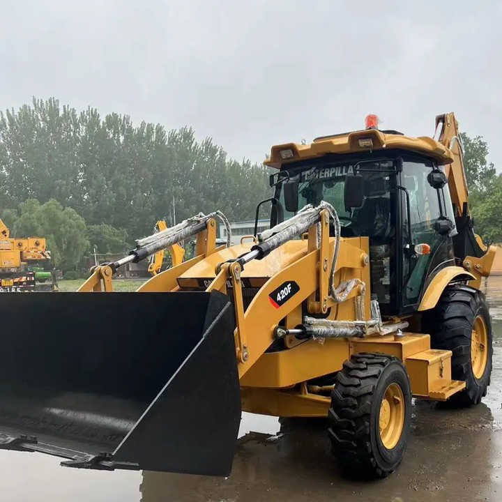 Used Caterpillar CAT 420F Backhoe Loader Retro Excavator CAT420F Cheap Price for Sale - Tractopelle: photos 4 Used Caterpillar CAT 420F Backhoe Loader Retro Excavator CAT420F Cheap Price for Sale - Tractopelle: photos 4