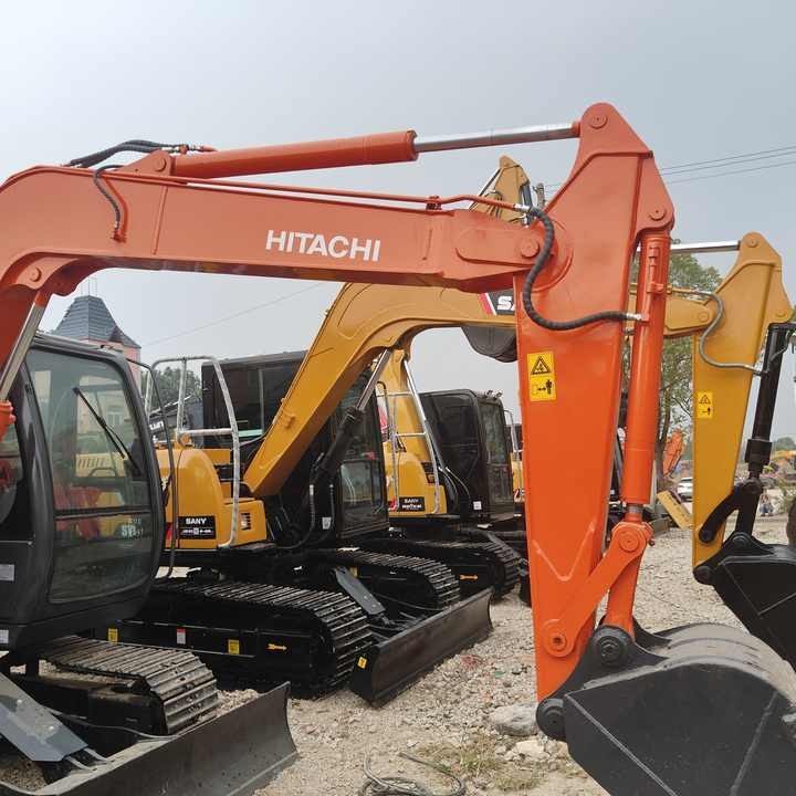 Pelle sur chenille Used HITACHI ZX-70: photos 6