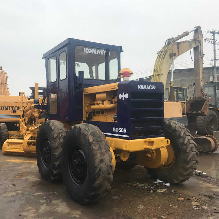 Used komatsu Gd505a Gd505 Motor Grader - Niveleuse: photos 1 Used komatsu Gd505a Gd505 Motor Grader - Niveleuse: photos 1