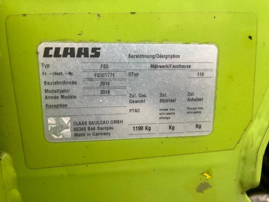 Faucheuse Claas Disco 3200 RC: photos 8 Faucheuse Claas Disco 3200 RC: photos 8