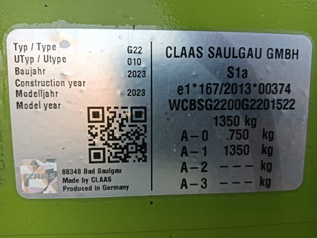 Claas LINER 2600 TREND - Faneuse: photos 3 Claas LINER 2600 TREND - Faneuse: photos 3