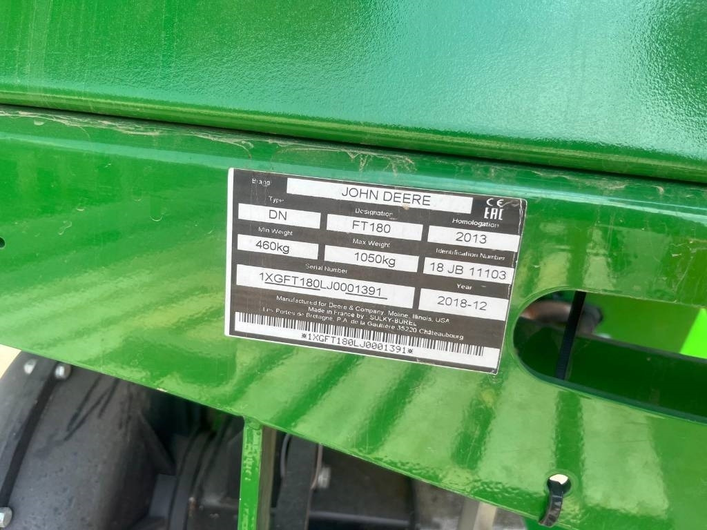 John Deere FT 180 - Distributeur d'engrais: photos 4 John Deere FT 180 - Distributeur d'engrais: photos 4