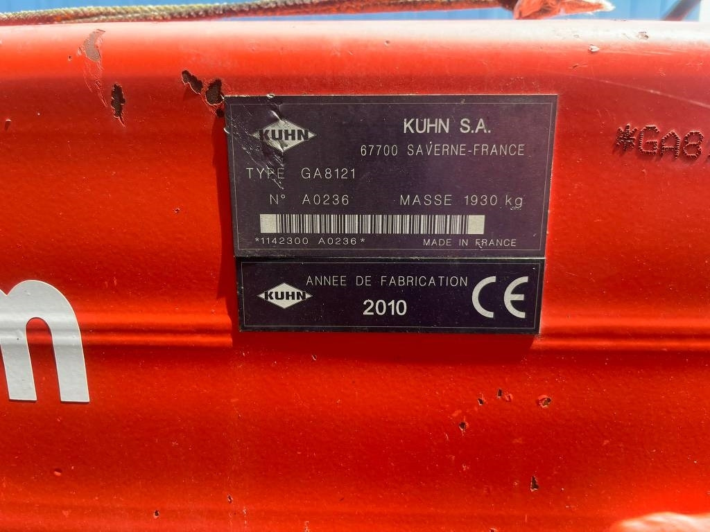Kuhn GA 8121 - Faneuse: photos 5 Kuhn GA 8121 - Faneuse: photos 5