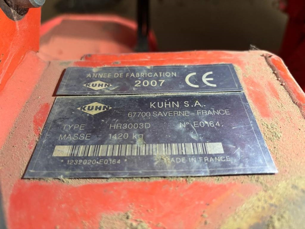 Kuhn HR 3003 D - Rotavator: photos 5 Kuhn HR 3003 D - Rotavator: photos 5