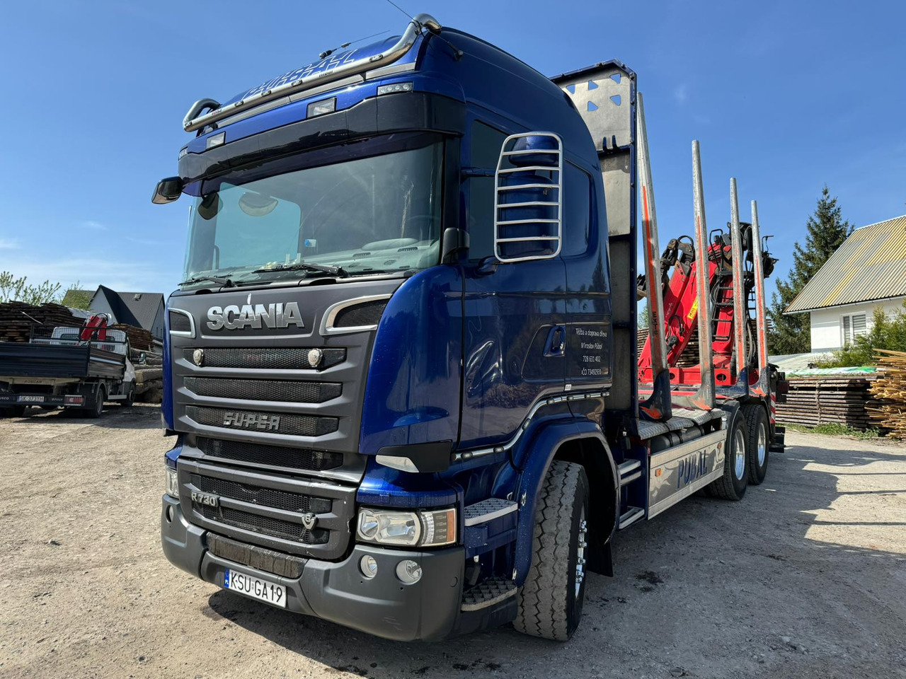 SCANIA R730 - Camion grumier, Camion grue: photos 4 SCANIA R730 - Camion grumier, Camion grue: photos 4