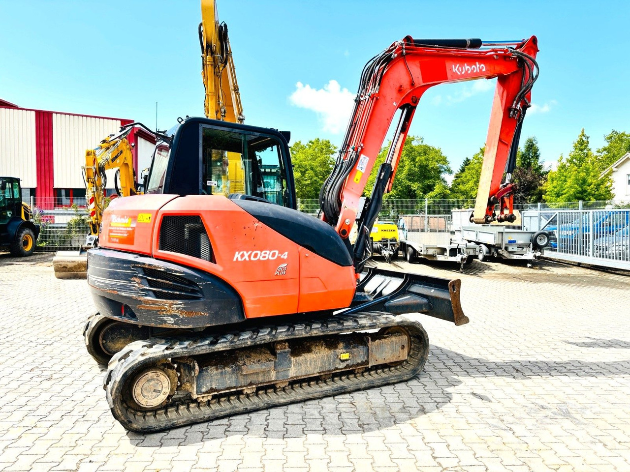 Kubota KX080-4 - Mini pelle: photos 2 Kubota KX080-4 - Mini pelle: photos 2