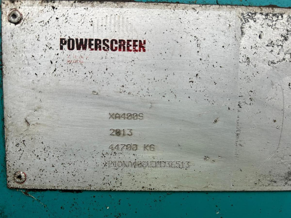 2013 Powerscreen XA400S - Concasseur: photos 5 2013 Powerscreen XA400S - Concasseur: photos 5