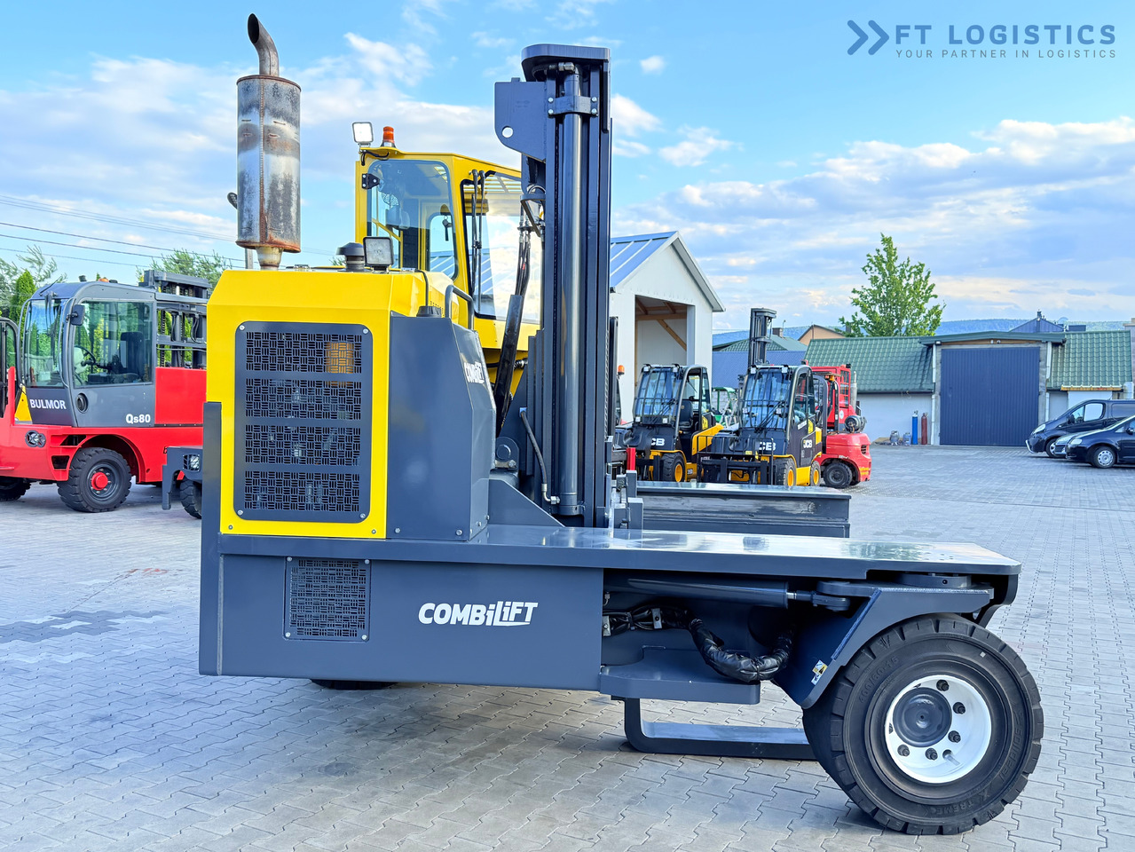 COMBILIFT C14000 / DUPLEX 3600MM / FREE-LIFT / POSITIONER - Chariot multidirectionnel: photos 5 COMBILIFT C14000 / DUPLEX 3600MM / FREE-LIFT / POSITIONER - Chariot multidirectionnel: photos 5