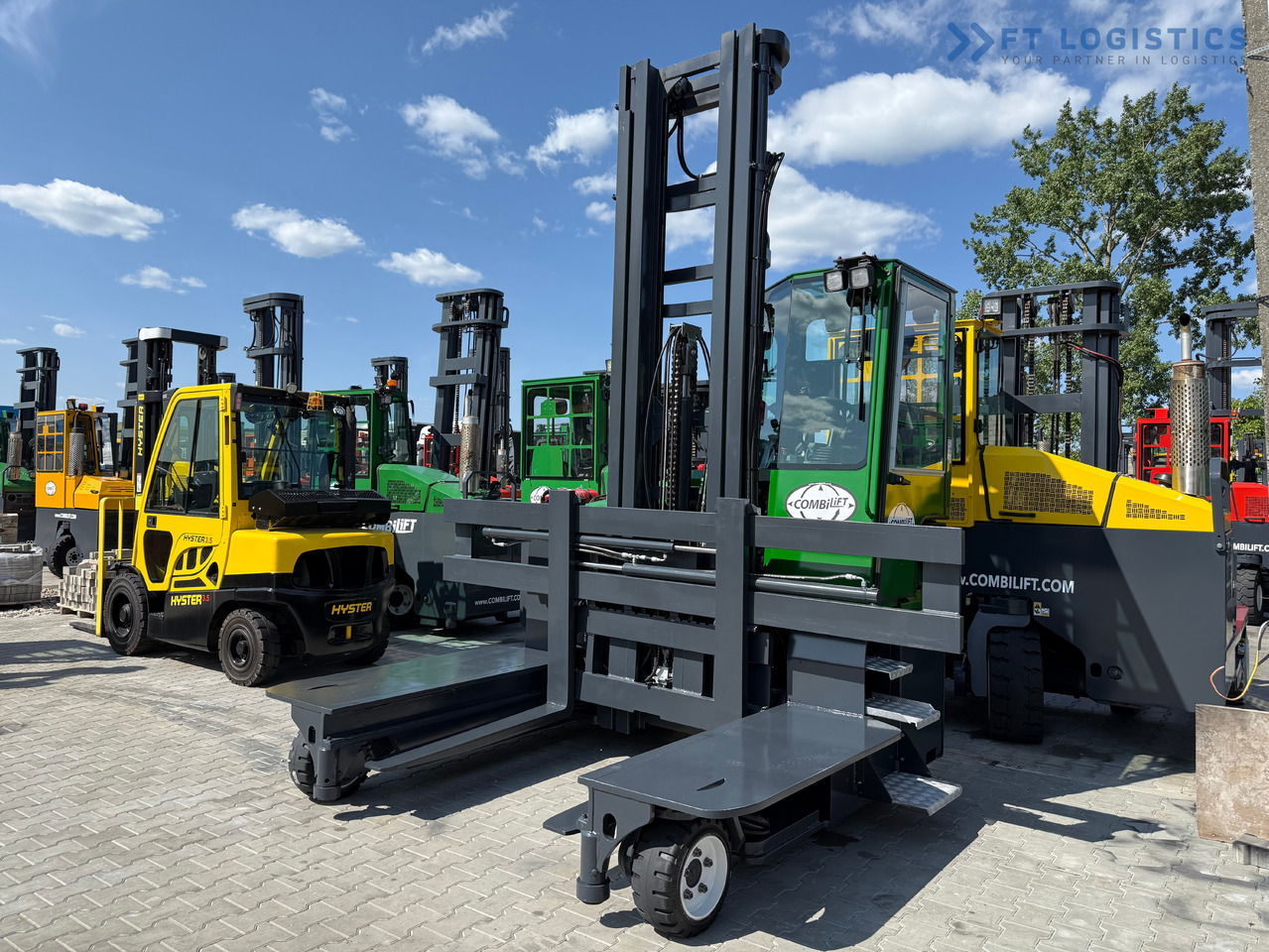 COMBILIFT C5000E / ELECTRIC / TRIPLEX 8300MM / FULL FREE LIFT / WIDE POSITIONER / FORK SIDESHIFT / BATTERY LIKE NEW - Chariot multidirectionnel: photos 2 COMBILIFT C5000E / ELECTRIC / TRIPLEX 8300MM / FULL FREE LIFT / WIDE POSITIONER / FORK SIDESHIFT / BATTERY LIKE NEW - Chariot multidirectionnel: photos 2