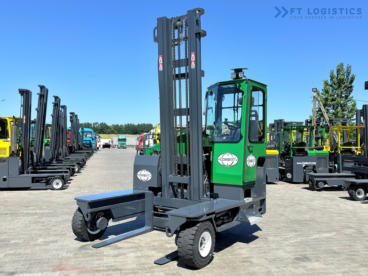 COMBILIFT C5000XL / DIESEL / DUPLEX - 5500MM / FULL CABIN / NEW TYRES / HEATING - Chariot multidirectionnel: photos 1 COMBILIFT C5000XL / DIESEL / DUPLEX - 5500MM / FULL CABIN / NEW TYRES / HEATING - Chariot multidirectionnel: photos 1