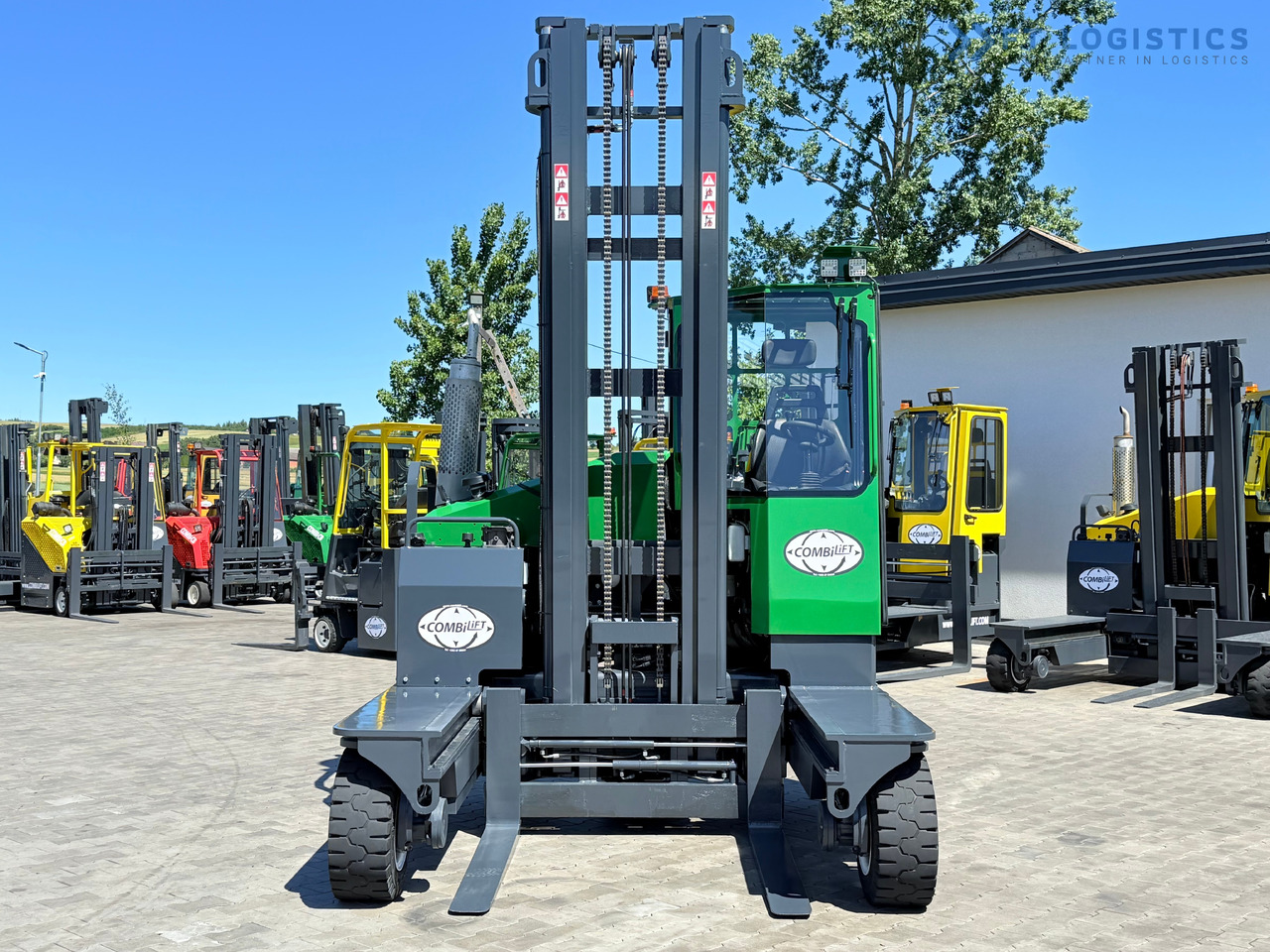 COMBILIFT C5000XL / DIESEL / DUPLEX - 5500MM / FULL CABIN / NEW TYRES / HEATING - Chariot multidirectionnel: photos 4 COMBILIFT C5000XL / DIESEL / DUPLEX - 5500MM / FULL CABIN / NEW TYRES / HEATING - Chariot multidirectionnel: photos 4