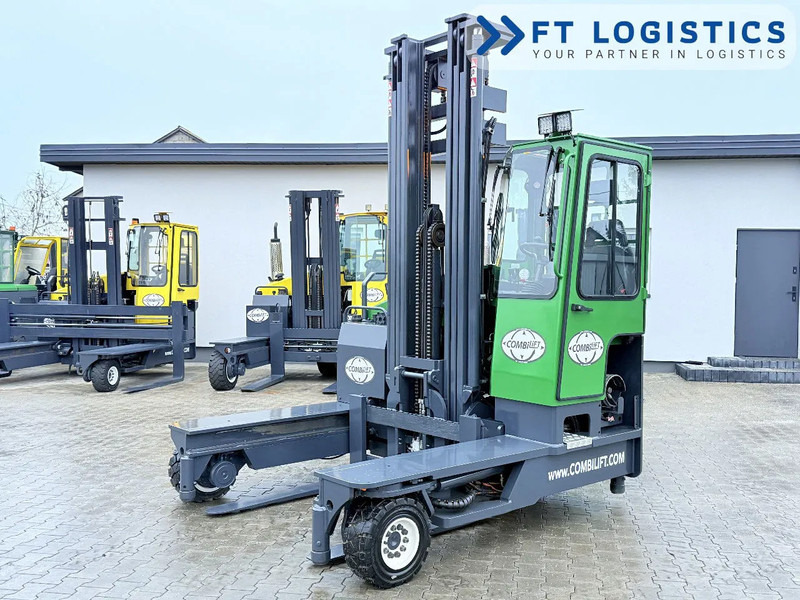 Combilift C4000 | GAS | TRIPLEX 6900MM | FORK POSITIONER | FULL CABIN | FREE LIFT | PERFECT CONDITION | A wide range of four-way and side- - Chariot multidirectionnel: photos 1 Combilift C4000 | GAS | TRIPLEX 6900MM | FORK POSITIONER | FULL CABIN | FREE LIFT | PERFECT CONDITION | A wide range of four-way and side- - Chariot multidirectionnel: photos 1