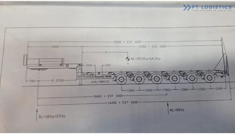 Faymonville FAYMONVILLE STZ-6WAU – 6 AXLES – 92.2T GVW – 73T PAYLOAD – HYDRAULIC RAMPS – EXCELLENT CONDITION! - Semi-remorque surbaissé: photos 2 Faymonville FAYMONVILLE STZ-6WAU – 6 AXLES – 92.2T GVW – 73T PAYLOAD – HYDRAULIC RAMPS – EXCELLENT CONDITION! - Semi-remorque surbaissé: photos 2