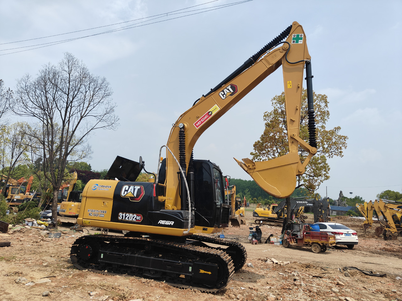 CATERPILLAR 312D - Pelle sur chenille: photos 5 CATERPILLAR 312D - Pelle sur chenille: photos 5