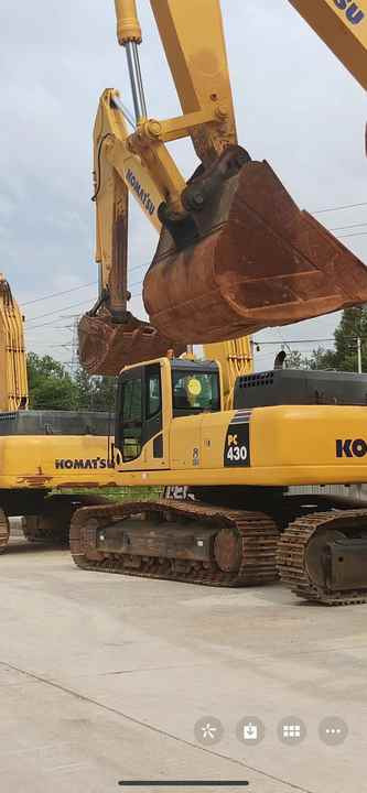 Original komatsu Pc430-8 Excavator on Sale Used Japan Brand komatsu Pc430-8 Excavator in Stock - Pelle: photos 2 Original komatsu Pc430-8 Excavator on Sale Used Japan Brand komatsu Pc430-8 Excavator in Stock - Pelle: photos 2