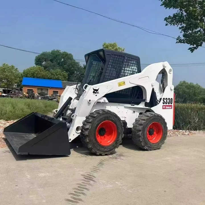 Used Heavy Construction Equipment bobcat S330 Second Hand Skid Steers Used Machine Hot Sale - Mini chargeuse: photos 1 Used Heavy Construction Equipment bobcat S330 Second Hand Skid Steers Used Machine Hot Sale - Mini chargeuse: photos 1