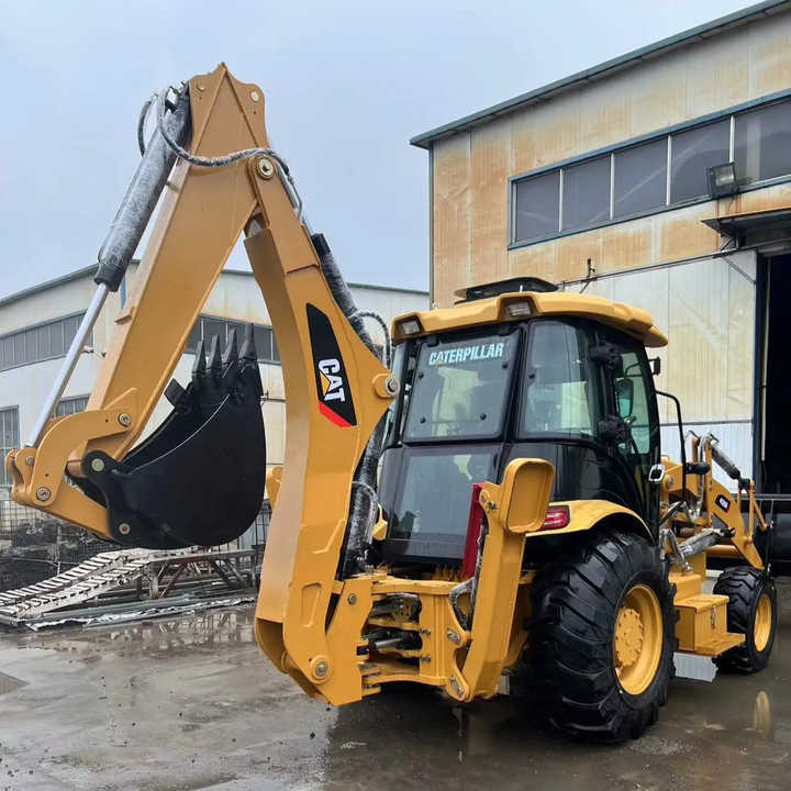 Used Wheel Loader CAT420F Caterpillar 420F Construction Machinery Mini Wheel Skid Steer Loader in Stock - Chargeuse sur pneus: photos 3 Used Wheel Loader CAT420F Caterpillar 420F Construction Machinery Mini Wheel Skid Steer Loader in Stock - Chargeuse sur pneus: photos 3