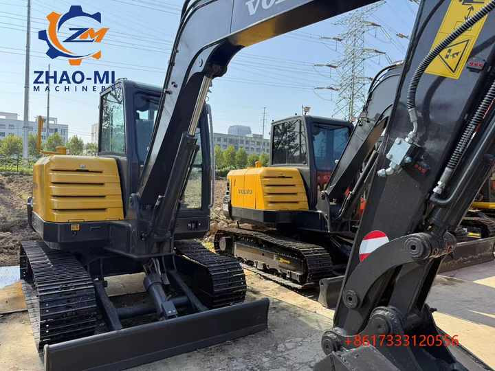 Volvo EC60D Used Mini Excavator 6t Hot Sale Second Hand Famous Brand Road Machine - Mini pelle: photos 2 Volvo EC60D Used Mini Excavator 6t Hot Sale Second Hand Famous Brand Road Machine - Mini pelle: photos 2