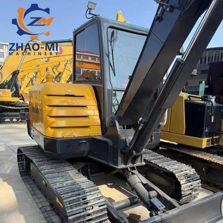 Volvo EC60D Used Mini Excavator 6t Hot Sale Second Hand Famous Brand Road Machine - Mini pelle: photos 1 Volvo EC60D Used Mini Excavator 6t Hot Sale Second Hand Famous Brand Road Machine - Mini pelle: photos 1