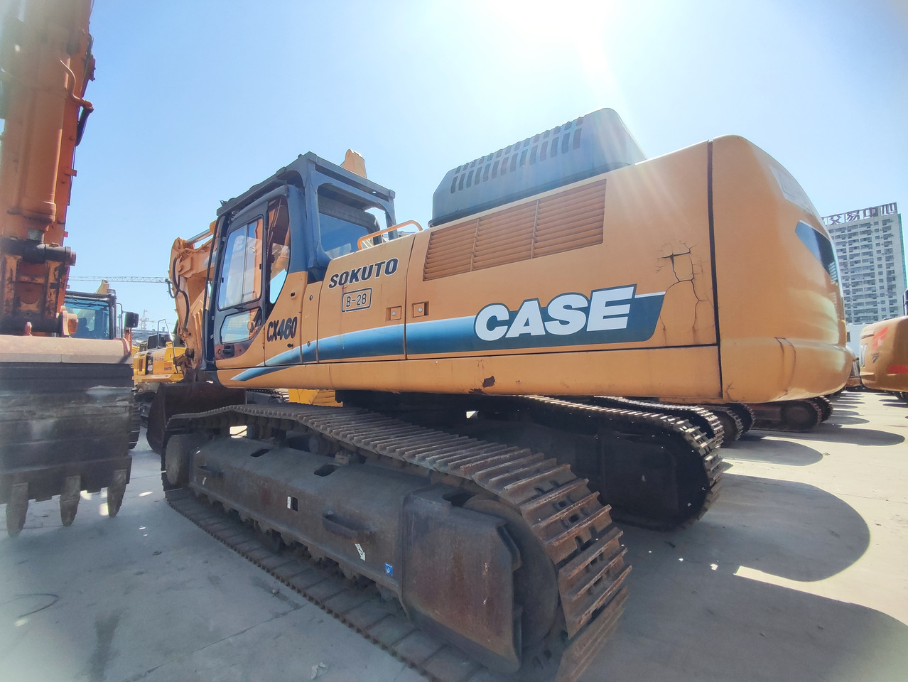CASE CX460 - Pelle sur chenille: photos 1 CASE CX460 - Pelle sur chenille: photos 1