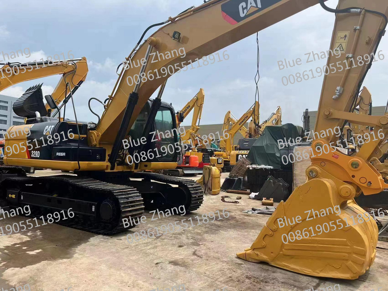 CATERPILLAR 329D - Pelle sur chenille: photos 4 CATERPILLAR 329D - Pelle sur chenille: photos 4