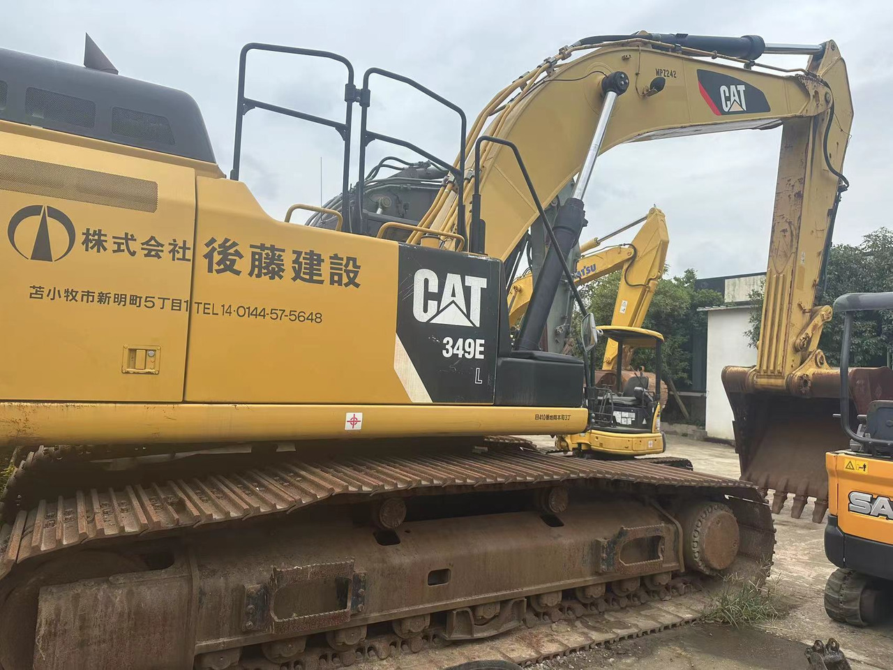 CATERPILLAR 349E - Pelle sur chenille: photos 1 CATERPILLAR 349E - Pelle sur chenille: photos 1