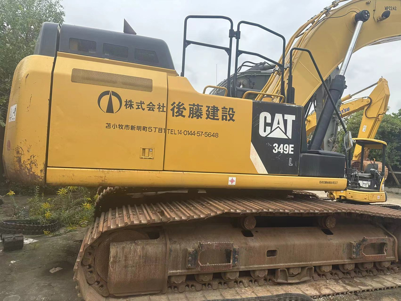 CATERPILLAR 349E - Pelle sur chenille: photos 3 CATERPILLAR 349E - Pelle sur chenille: photos 3