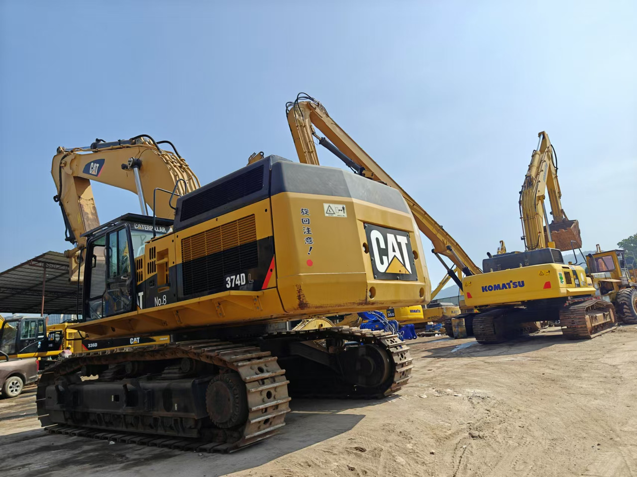 CATERPILLAR 374D - Pelle sur chenille: photos 4 CATERPILLAR 374D - Pelle sur chenille: photos 4