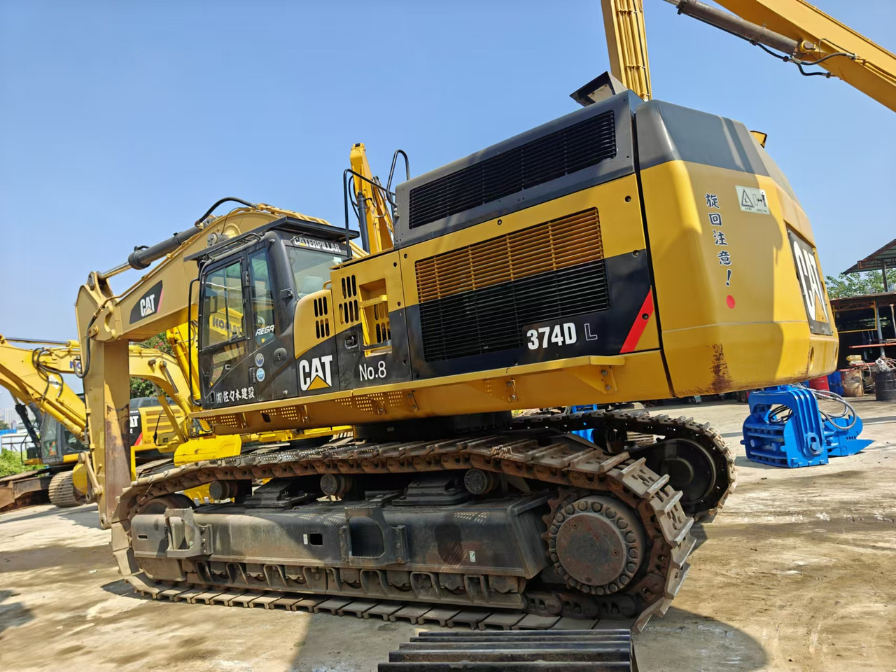 CATERPILLAR 374D - Pelle sur chenille: photos 2 CATERPILLAR 374D - Pelle sur chenille: photos 2