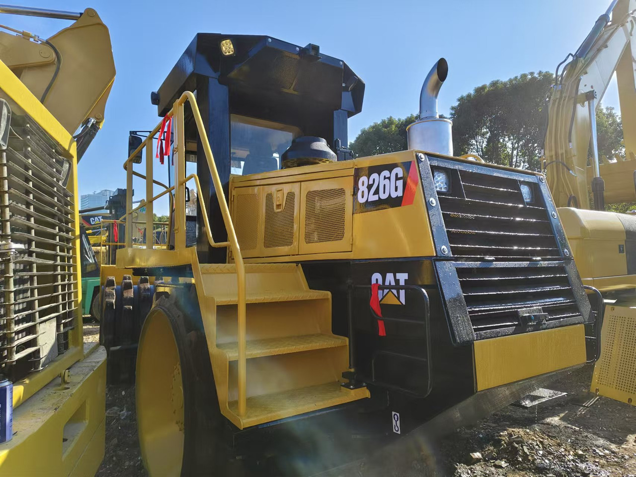 CATERPILLAR 826G - Rouleau compresseur: photos 5 CATERPILLAR 826G - Rouleau compresseur: photos 5