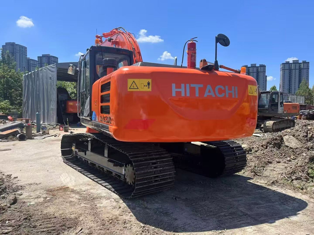 HITACHI ZX200-5G - Pelle sur chenille: photos 3 HITACHI ZX200-5G - Pelle sur chenille: photos 3