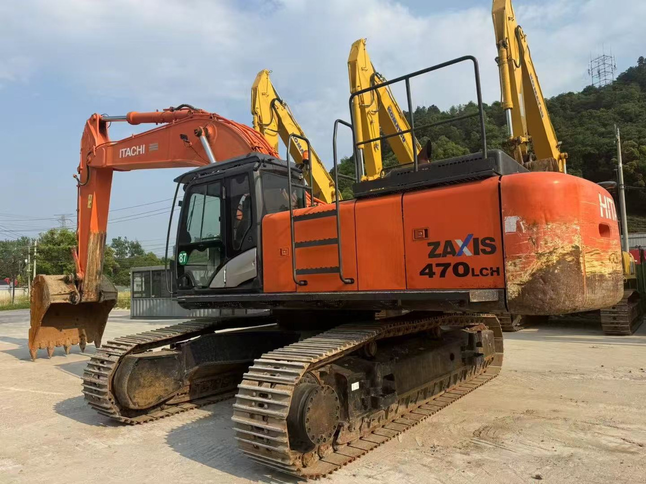 HITACHI ZX470-5G - Pelle sur chenille: photos 1 HITACHI ZX470-5G - Pelle sur chenille: photos 1