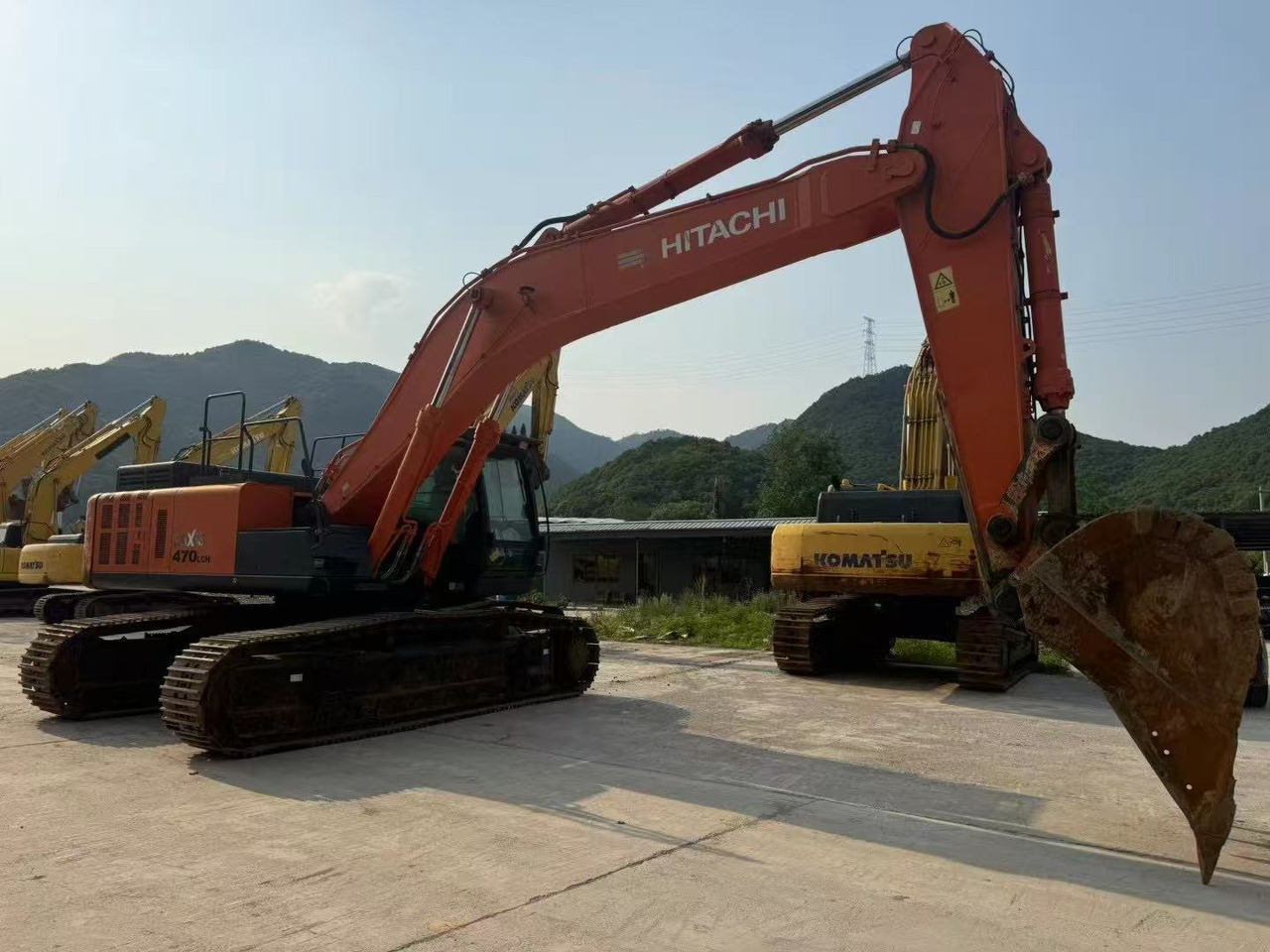 HITACHI ZX470-5G - Pelle sur chenille: photos 4 HITACHI ZX470-5G - Pelle sur chenille: photos 4