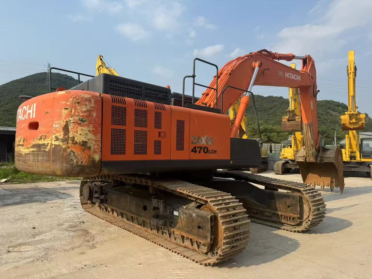 HITACHI ZX470-5G - Pelle sur chenille: photos 3 HITACHI ZX470-5G - Pelle sur chenille: photos 3