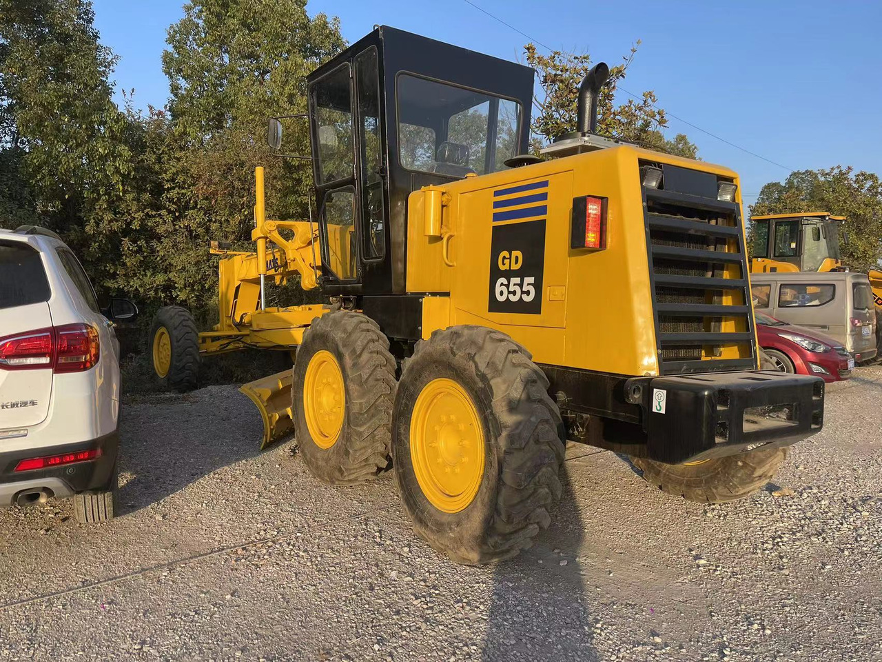 KOMATSU GD655 - Niveleuse: photos 2 KOMATSU GD655 - Niveleuse: photos 2