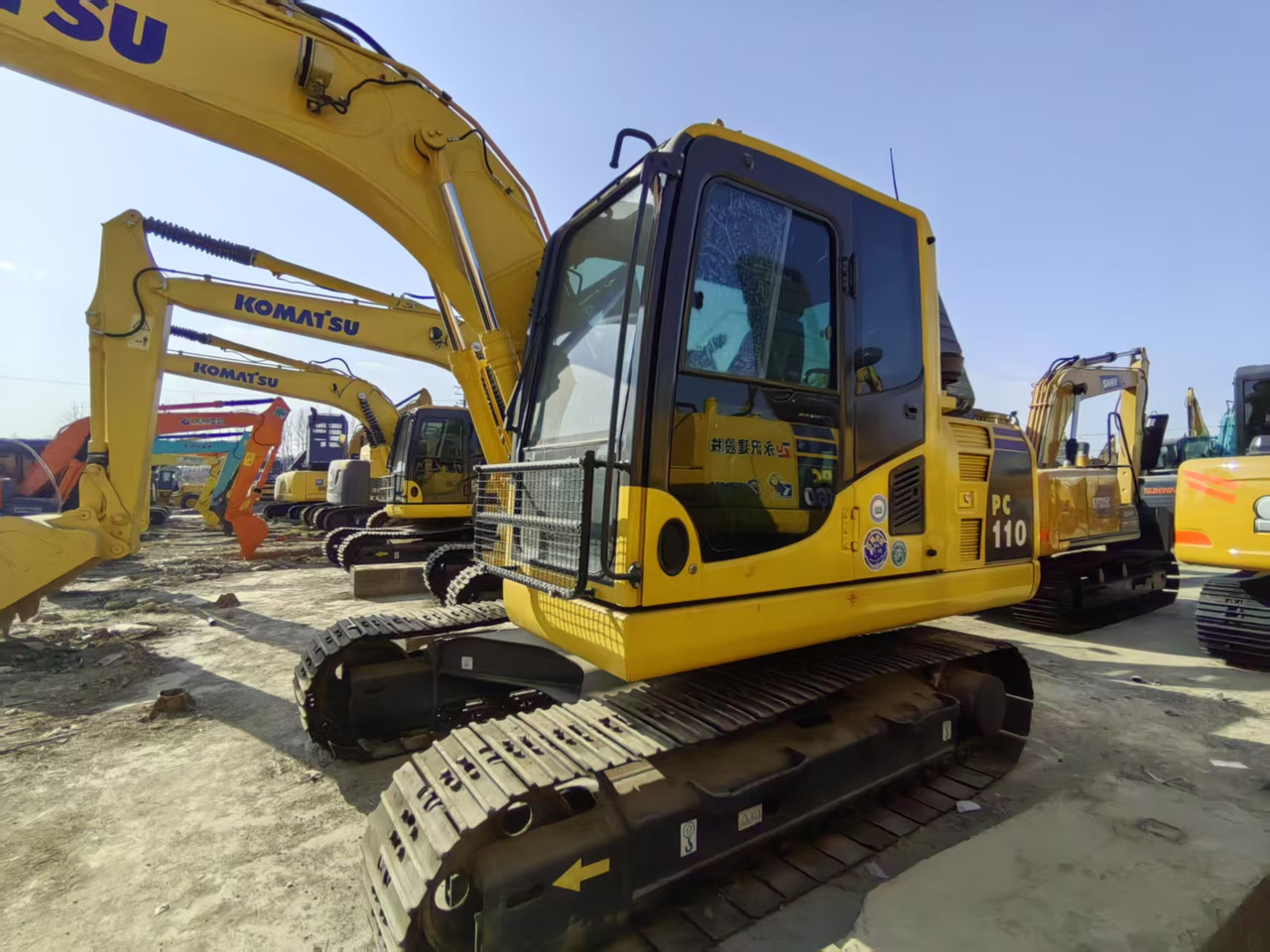KOMATSU PC110-7 - Pelle sur chenille: photos 4 KOMATSU PC110-7 - Pelle sur chenille: photos 4