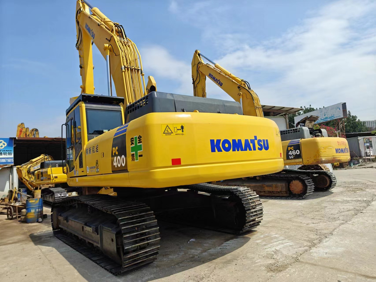 KOMATSU PC400-8 - Pelle sur chenille: photos 1 KOMATSU PC400-8 - Pelle sur chenille: photos 1