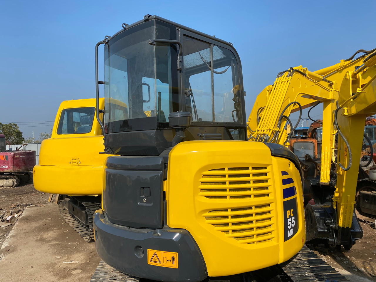 KOMATSU PC55MR - Pelle sur chenille: photos 4 KOMATSU PC55MR - Pelle sur chenille: photos 4