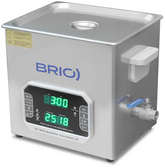 BRIO Ultrasonics BR-10 Lab Plus Ultrasonic parts washer - Nettoyeur à ultrasons: photos 1 BRIO Ultrasonics BR-10 Lab Plus Ultrasonic parts washer - Nettoyeur à ultrasons: photos 1
