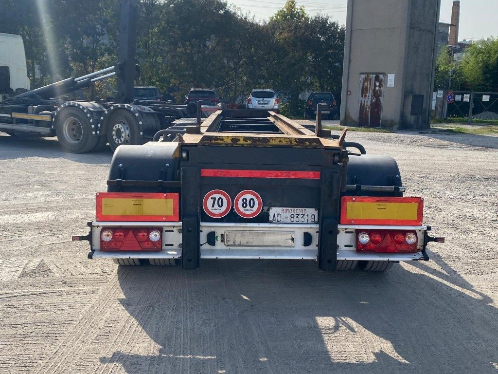 Remorque ampliroll/ Multibenne CARDI RIMORCHIO CARDI SCARRABILE PNEUMATICO: photos 7