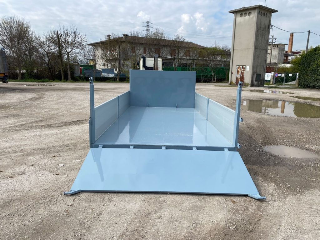 CONTAINER NUOVO A PIANALE CON PIANTONI RIMOVIBILI - Benne ampliroll: photos 5 CONTAINER NUOVO A PIANALE CON PIANTONI RIMOVIBILI - Benne ampliroll: photos 5