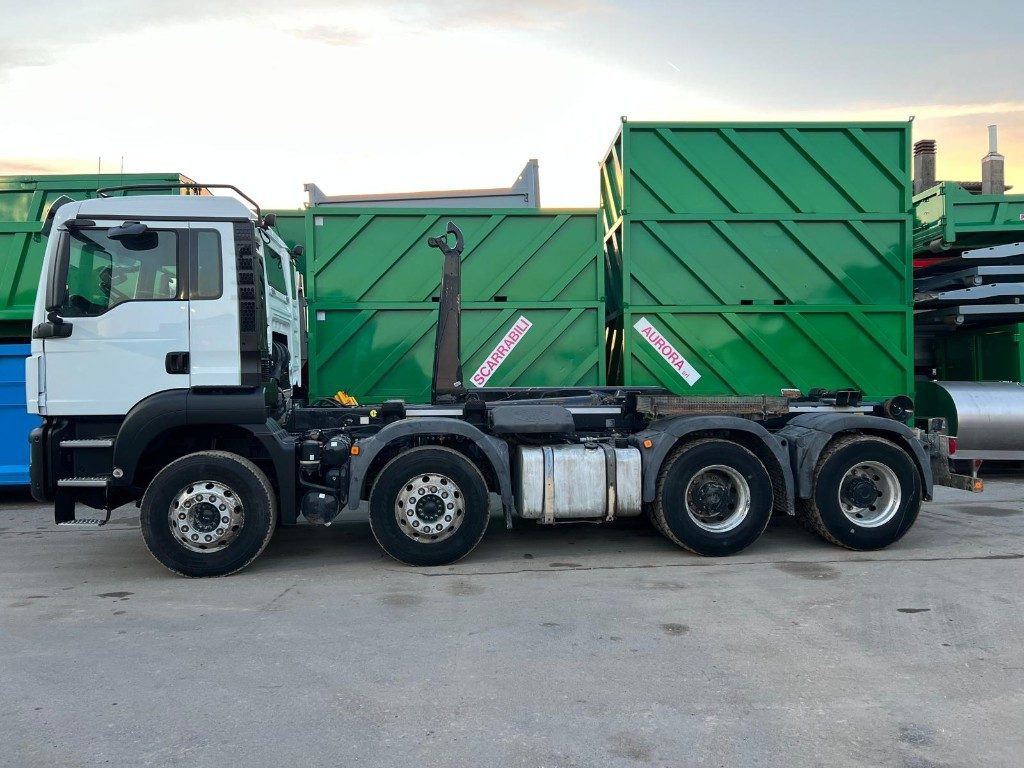 MAN TGS 35.480 SCARRABILE USATO 8X4 - Camion ampliroll: photos 4 MAN TGS 35.480 SCARRABILE USATO 8X4 - Camion ampliroll: photos 4